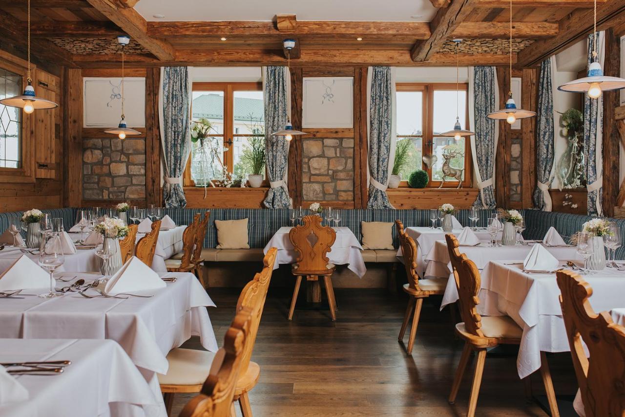 Ortner'S Resort Бад-Фюссінг Екстер'єр фото Restaurant in the Hotel Axelmannstein